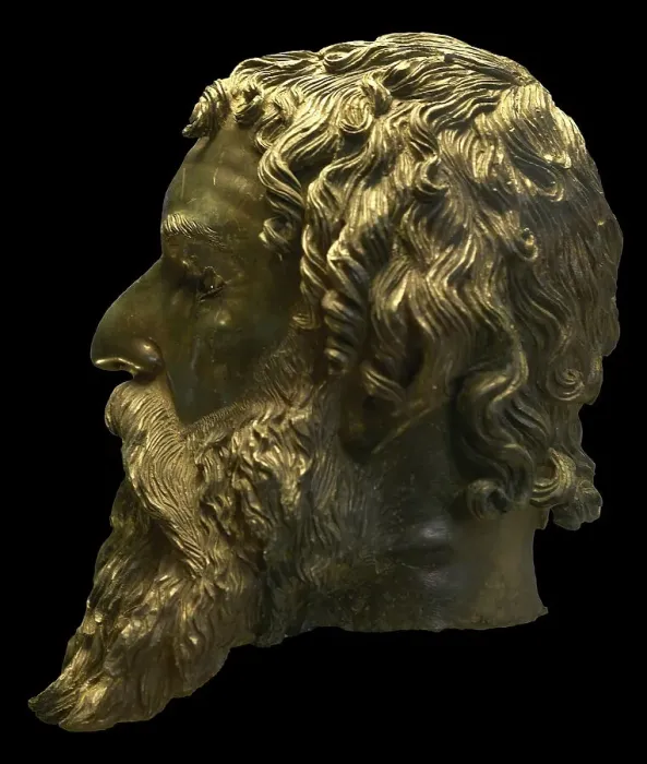 Framed Print : Head of Seuthes III, King of Odrysia (324 BC-312) Framed Print : Head of Seuthes III, King of Odrysia (324 BC-312)