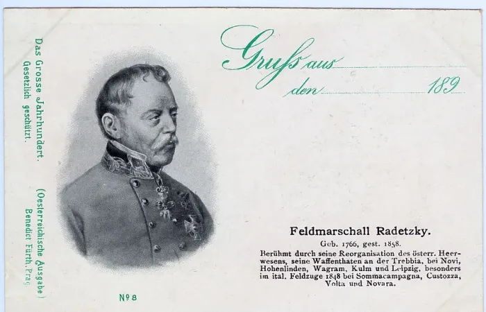 Framed Print : Head and shoulders portrait of Marshal Radetzky Framed Print : Head and shoulders portrait of Marshal Radetzky
