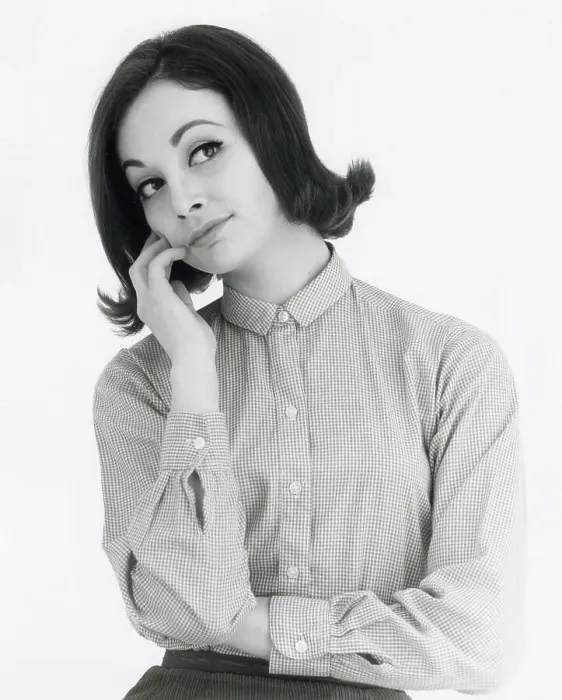 Framed Print : Head and shoulders portrait of a woman lost in thought or daydreaming. Date: mid 1960s Framed Print : Head and shoulders portrait of a woman lost in thought or daydreaming. Date: mid 1960s