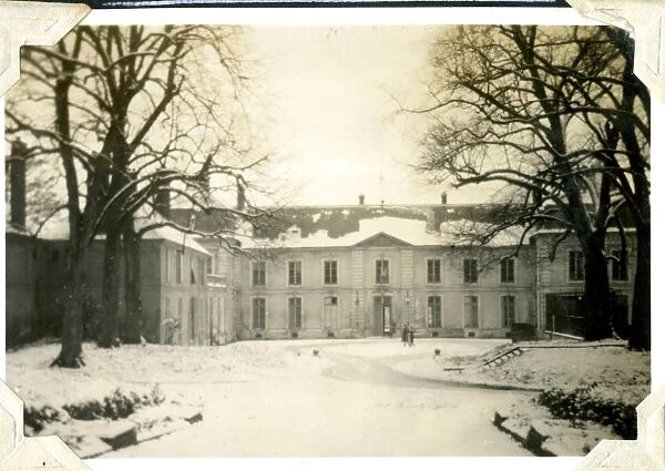 Headquarters, Chateau d Etreux, Saint Cloud, France, WW2