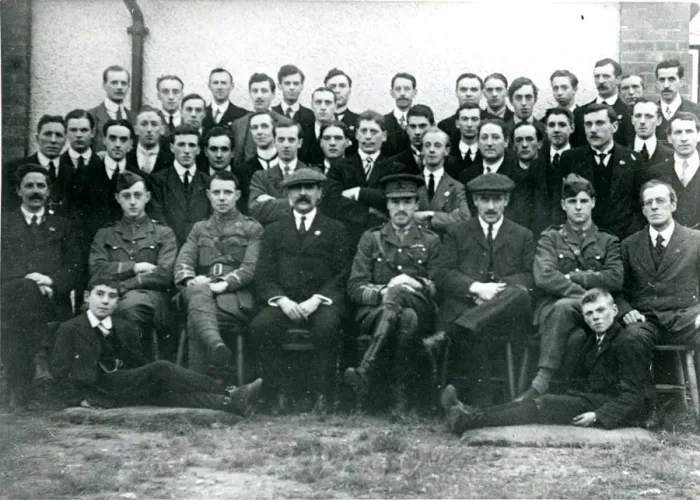 Framed Print : Headquarters staff of the AID Military Aeronautics Direc? Framed Print : Headquarters staff of the AID Military Aeronautics Direc?