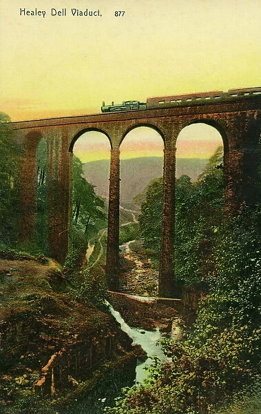 Healey Dell Viaduct, Rochdale, Greater Manchester
