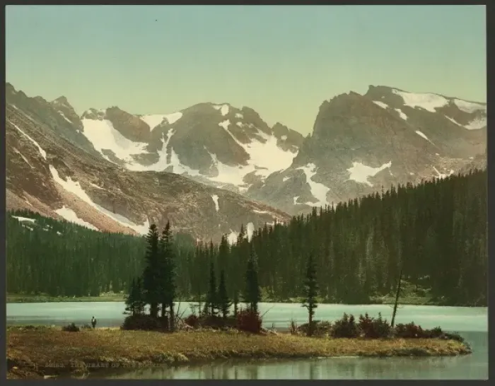 Framed Print : The heart of the Rockies Framed Print : The heart of the Rockies
