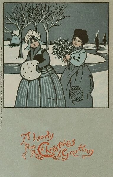 A Hearty Christmas Greeting by Ethel Parkinson