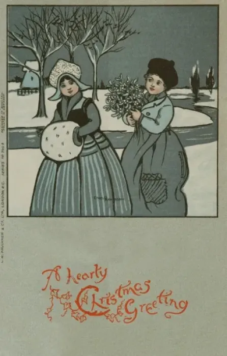 Framed Print : A Hearty Christmas Greeting by Ethel Parkinson Framed Print : A Hearty Christmas Greeting by Ethel Parkinson