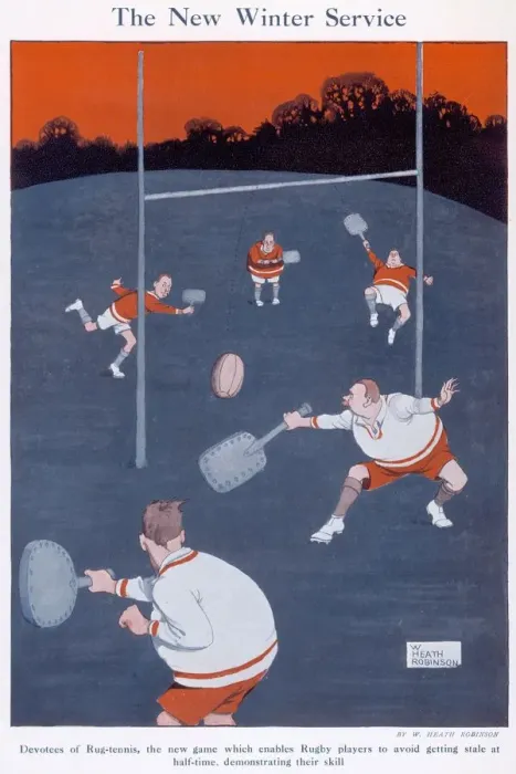 Framed Print : Heath Robinson Cartoon Framed Print : Heath Robinson Cartoon