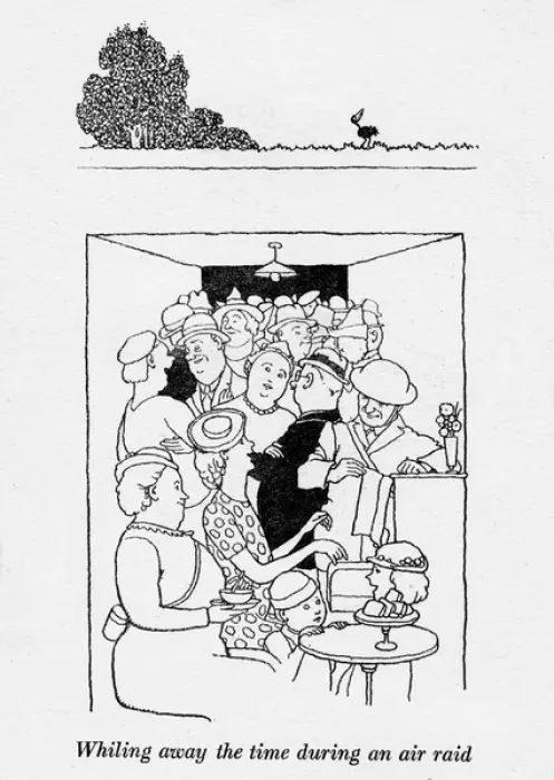 Framed Print : Heath Robinson - Wartime Cartoons - WWII Framed Print : Heath Robinson - Wartime Cartoons - WWII