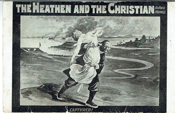 The Heathen and the Christian by Fred Maxwell