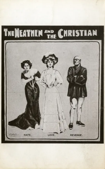 Framed Print : The Heathen and the Christian - Play Framed Print : The Heathen and the Christian - Play