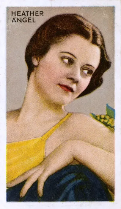 Framed Print : Heather Angel, English actress Framed Print : Heather Angel, English actress