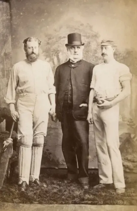 Framed Print : Heathfield Harman Stephenson, Tom Hearne, Notable Cricketers Framed Print : Heathfield Harman Stephenson, Tom Hearne, Notable Cricketers