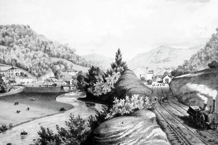 Framed Print : Hebden bridge railway station Framed Print : Hebden bridge railway station