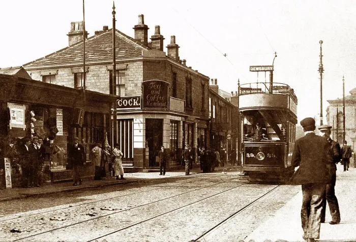 Framed Print : Heckmondwike early 1900's Framed Print : Heckmondwike early 1900's
