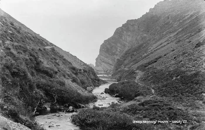 Framed Print : Heddon's Mouth Framed Print : Heddon's Mouth