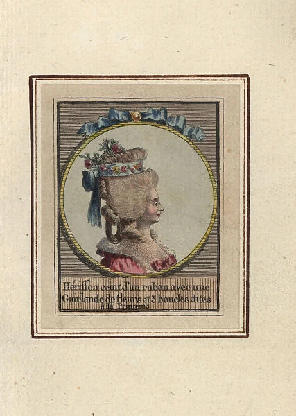 Hedgehog hairstyle from 1783