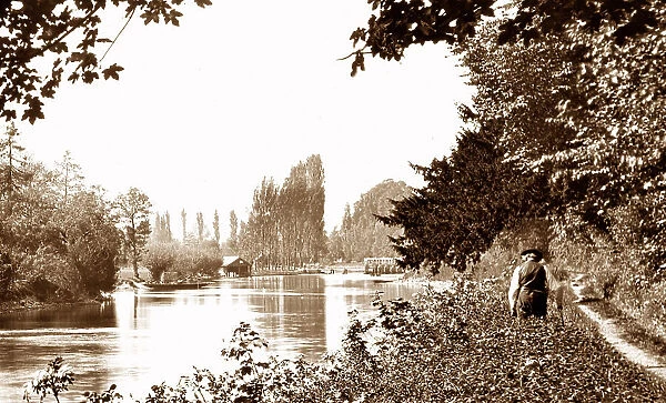 Hedsor River Thames Victorian period