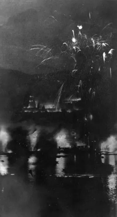 Framed Print : Heidelberg Fireworks Framed Print : Heidelberg Fireworks