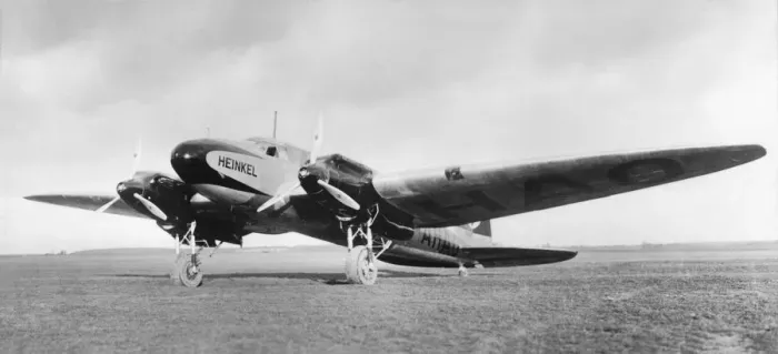 Framed Print : Heinkel He-111