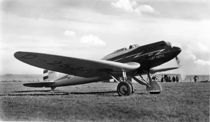 Framed Print : Heinkel He70A D-3 / D-2537 / D-UHUX Framed Print : Heinkel He70A D-3 / D-2537 / D-UHUX