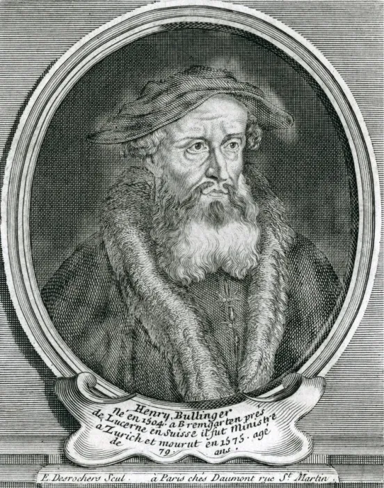 Framed Print : Heinrich Bullinger Framed Print : Heinrich Bullinger