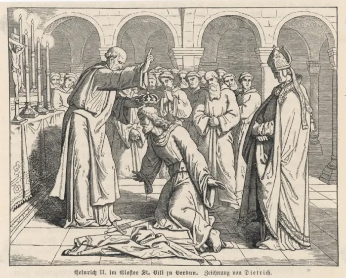 Framed Print : Heinrich II at Verdun Framed Print : Heinrich II at Verdun