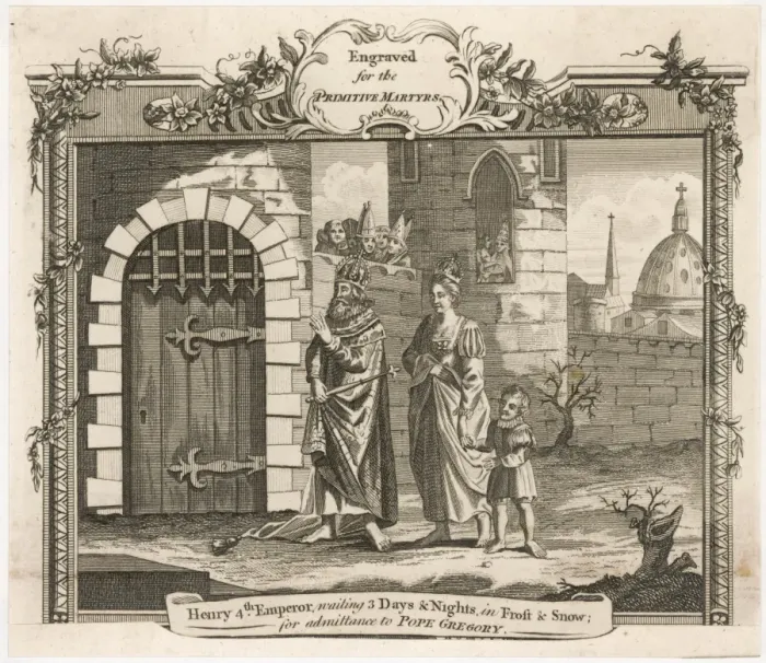 Framed Print : Heinrich IV at Canossa Framed Print : Heinrich IV at Canossa