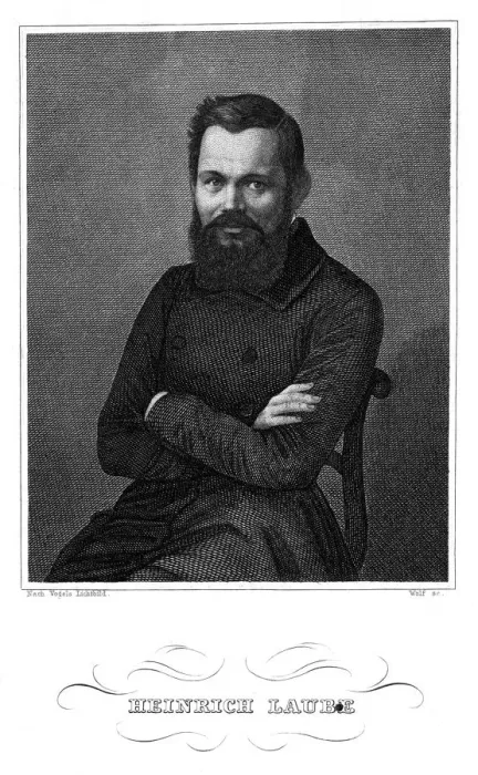 Framed Print : Heinrich Laube - 1 Framed Print : Heinrich Laube - 1