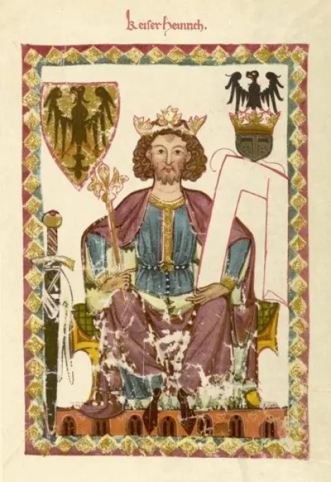 Framed Print : Heinrich VI of Germany Framed Print : Heinrich VI of Germany