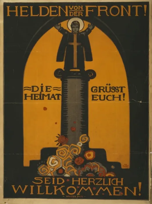 Framed Print : Helden von der Front, die Heimat grusst euch! Seid herzlich Framed Print : Helden von der Front, die Heimat grusst euch! Seid herzlich