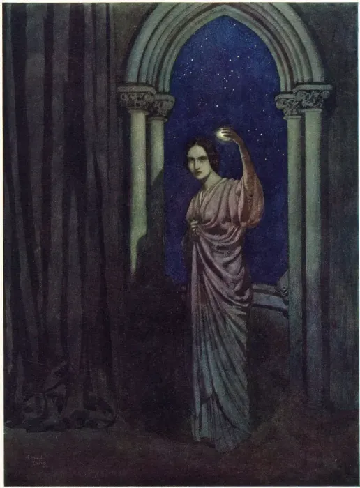 Framed Print : To Helen by Edgar Allan Poe, Dulac illustration Framed Print : To Helen by Edgar Allan Poe, Dulac illustration