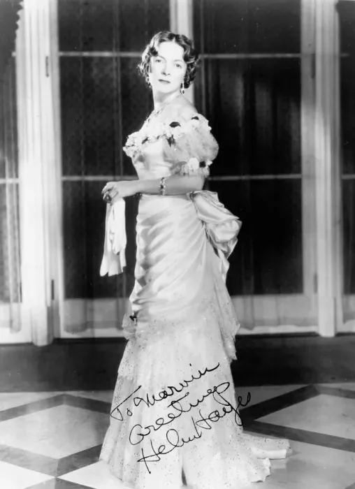 Framed Print : Helen Hayes in one of Dolly Tree?s costumes Framed Print : Helen Hayes in one of Dolly Tree?s costumes
