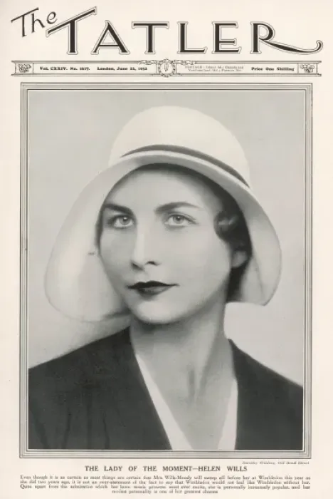 Framed Print : Helen Wills Moody Framed Print : Helen Wills Moody