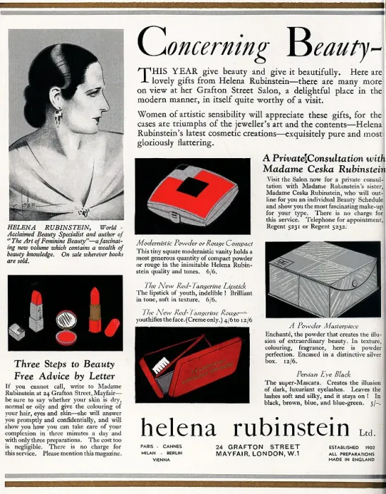 Framed Print : Helena Rubinstein Advertisement Framed Print : Helena Rubinstein Advertisement