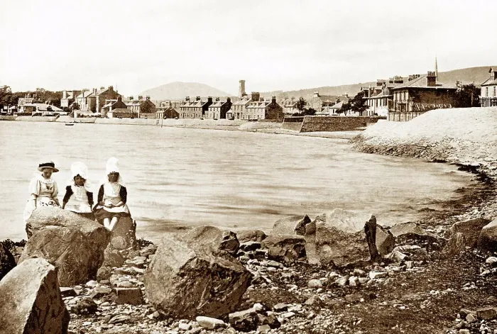 Framed Print : Helensburgh East Bay early 1900s Framed Print : Helensburgh East Bay early 1900s