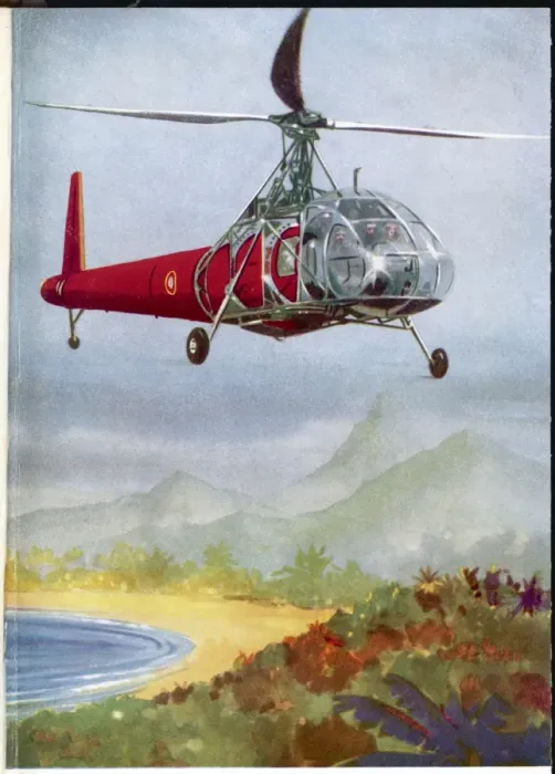 Framed Print : Helicopter 1954 Framed Print : Helicopter 1954