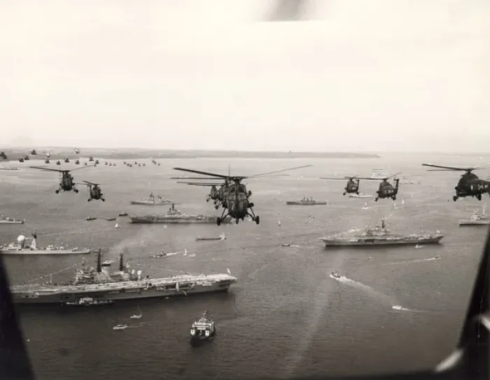 Framed Print : Helicopters of No646 Naval Air Squadron Framed Print : Helicopters of No646 Naval Air Squadron