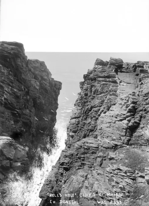 Framed Print : Hells Hole, Cliffs of Malen, Co. Donegal Framed Print : Hells Hole, Cliffs of Malen, Co. Donegal