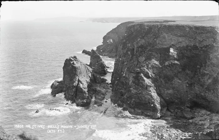 Framed Print : Hell's Mouth near St Ives Framed Print : Hell's Mouth near St Ives