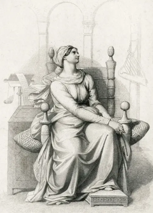 Framed Print : Heloise (1101-1164). French nun, lover of Abelard Framed Print : Heloise (1101-1164). French nun, lover of Abelard