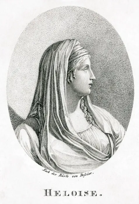 Framed Print : Heloise  /  Bust  /  Deseine
