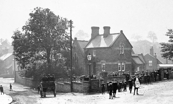 Framed Print : Hemsworth School early 1900s Framed Print : Hemsworth School early 1900s