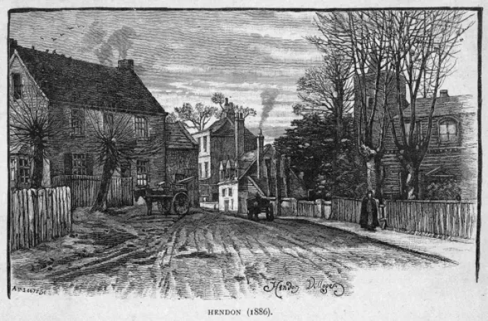 Framed Print : HENDON, London Framed Print : HENDON, London