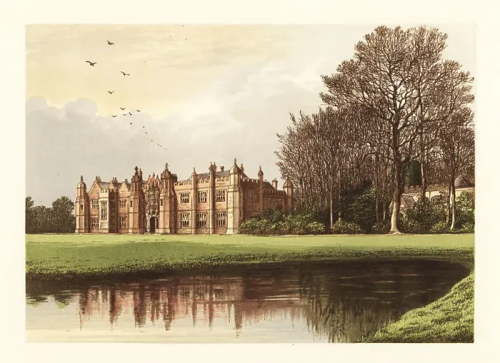 Framed Print : Hengrave Hall, Suffolk, England Framed Print : Hengrave Hall, Suffolk, England