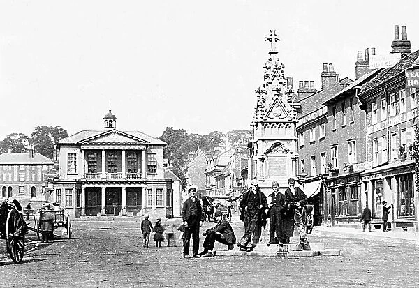 Henley Upon Thames Market Place Victorian period