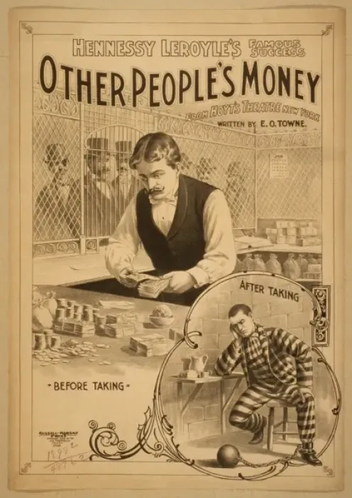 Framed Print : Hennessy Leroyles famous success, Other peoples money from Framed Print : Hennessy Leroyles famous success, Other peoples money from