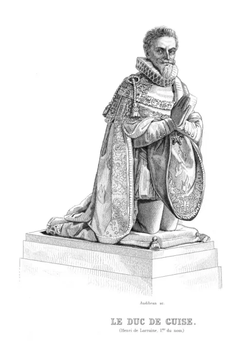 Framed Print : Henri De Guise Statue Framed Print : Henri De Guise Statue