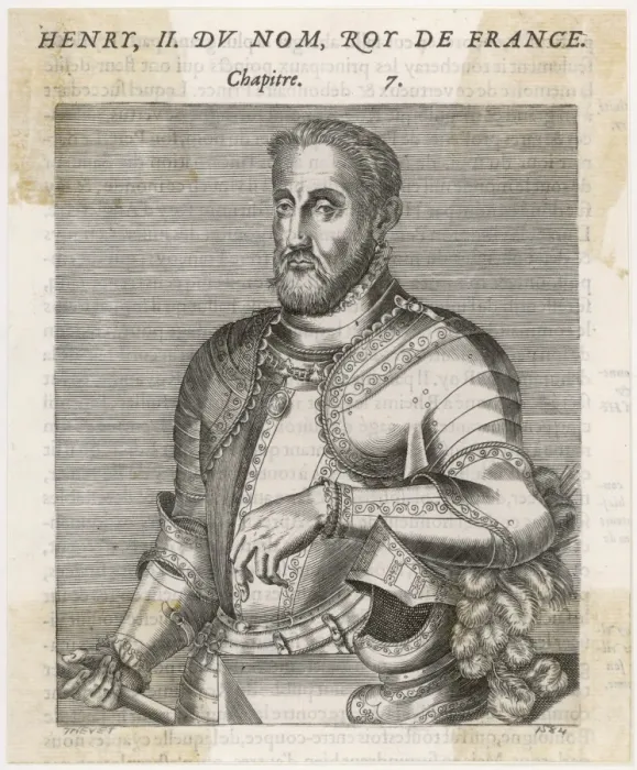 Framed Print : Henri II (Thevet) Framed Print : Henri II (Thevet)