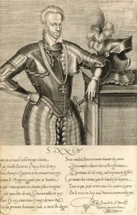 Framed Print : Henri III (Thevet) Framed Print : Henri III (Thevet)