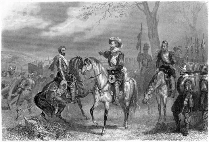 Framed Print : Henri IV before Paris Framed Print : Henri IV before Paris