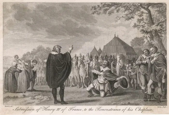 Framed Print : Henri IV Submits Framed Print : Henri IV Submits